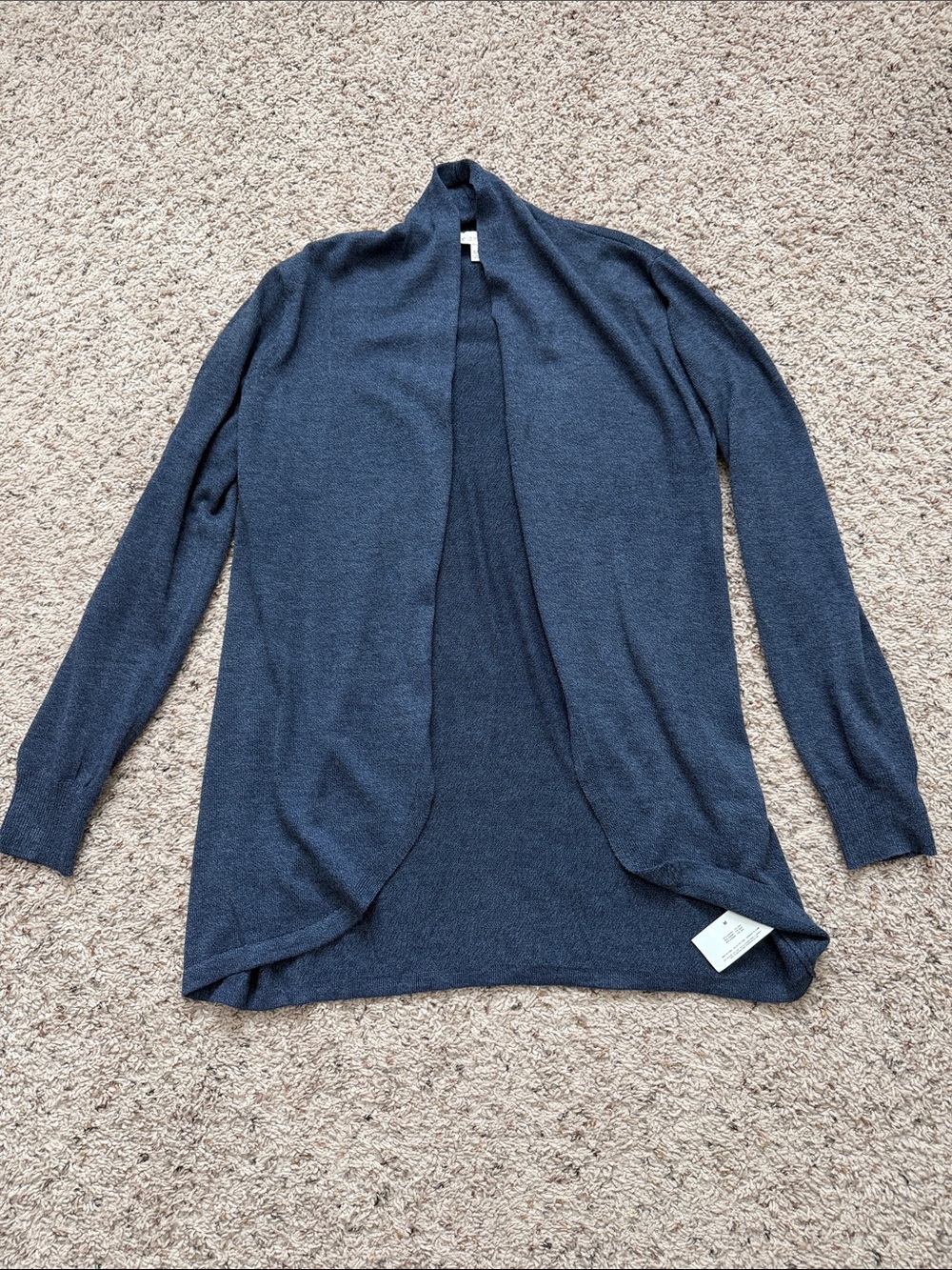 Ella Moss Navy Open-Front Women's Cardigan